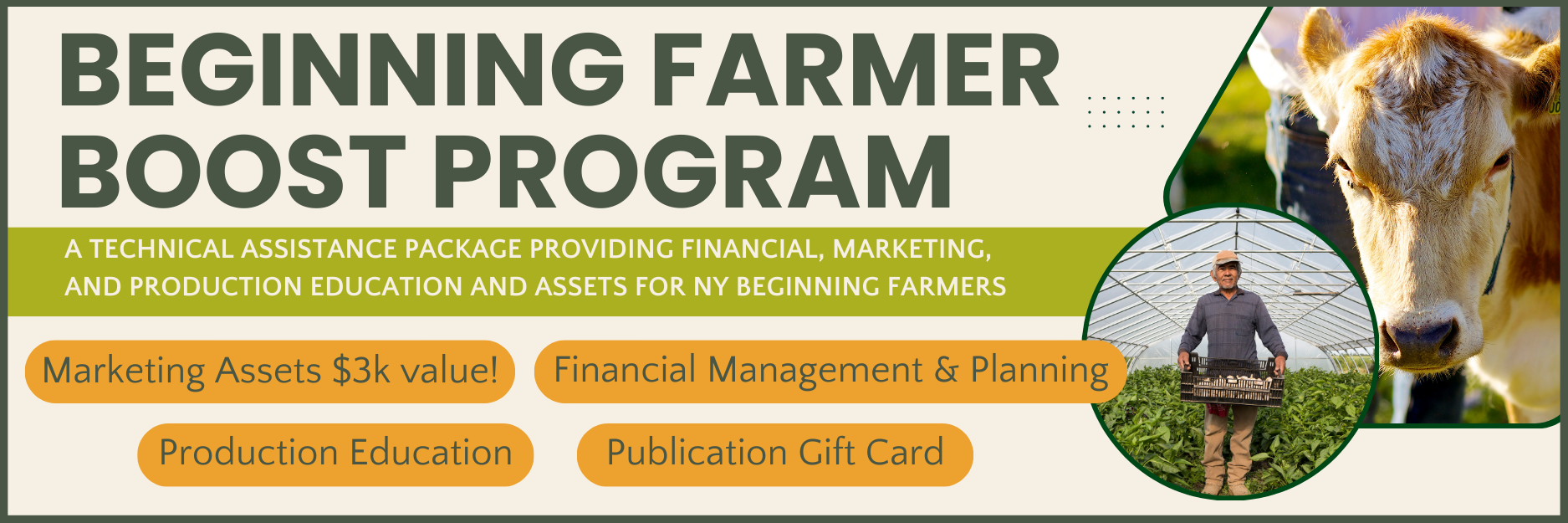 Beginning Farmer Boost Program